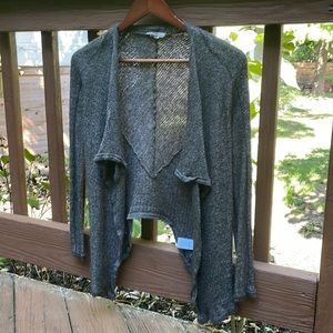 Helmut Lang Eco Fine Alpaca Silk Cardigan Sweater